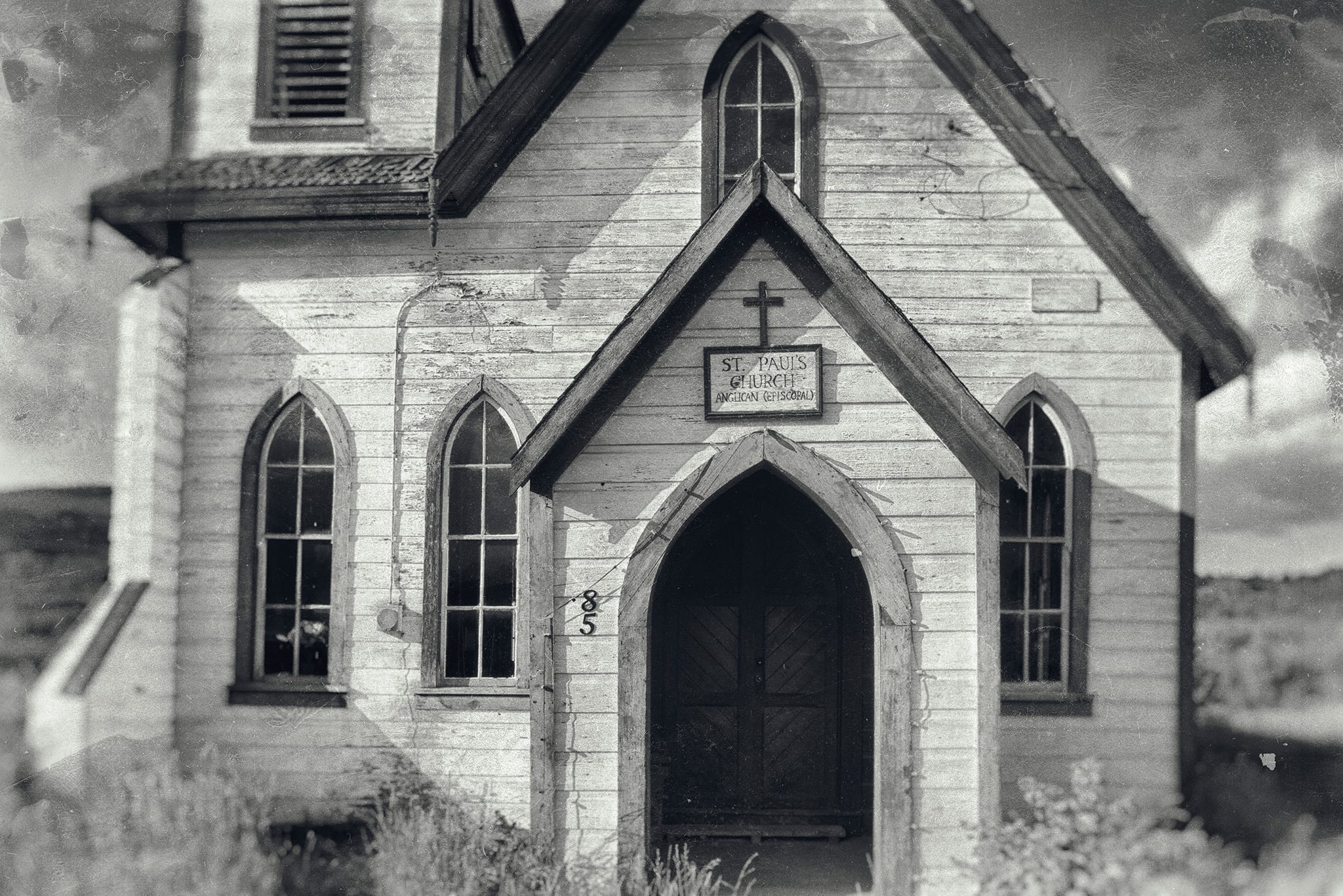 St Paul’s Anglican Church, built in 1893, Kitwanga, British Columbia, Canada.